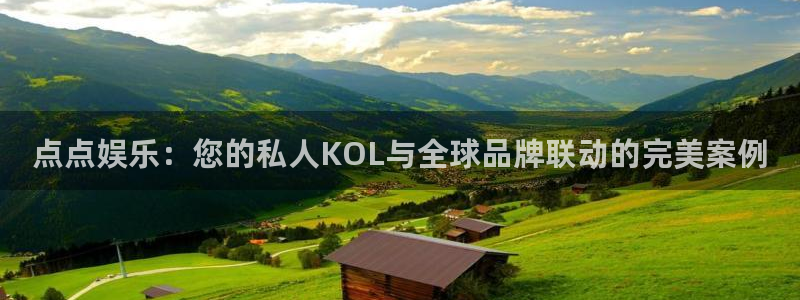 优游国际官网：点点娱乐：您的私人KOL与全球品牌联动的完美案例